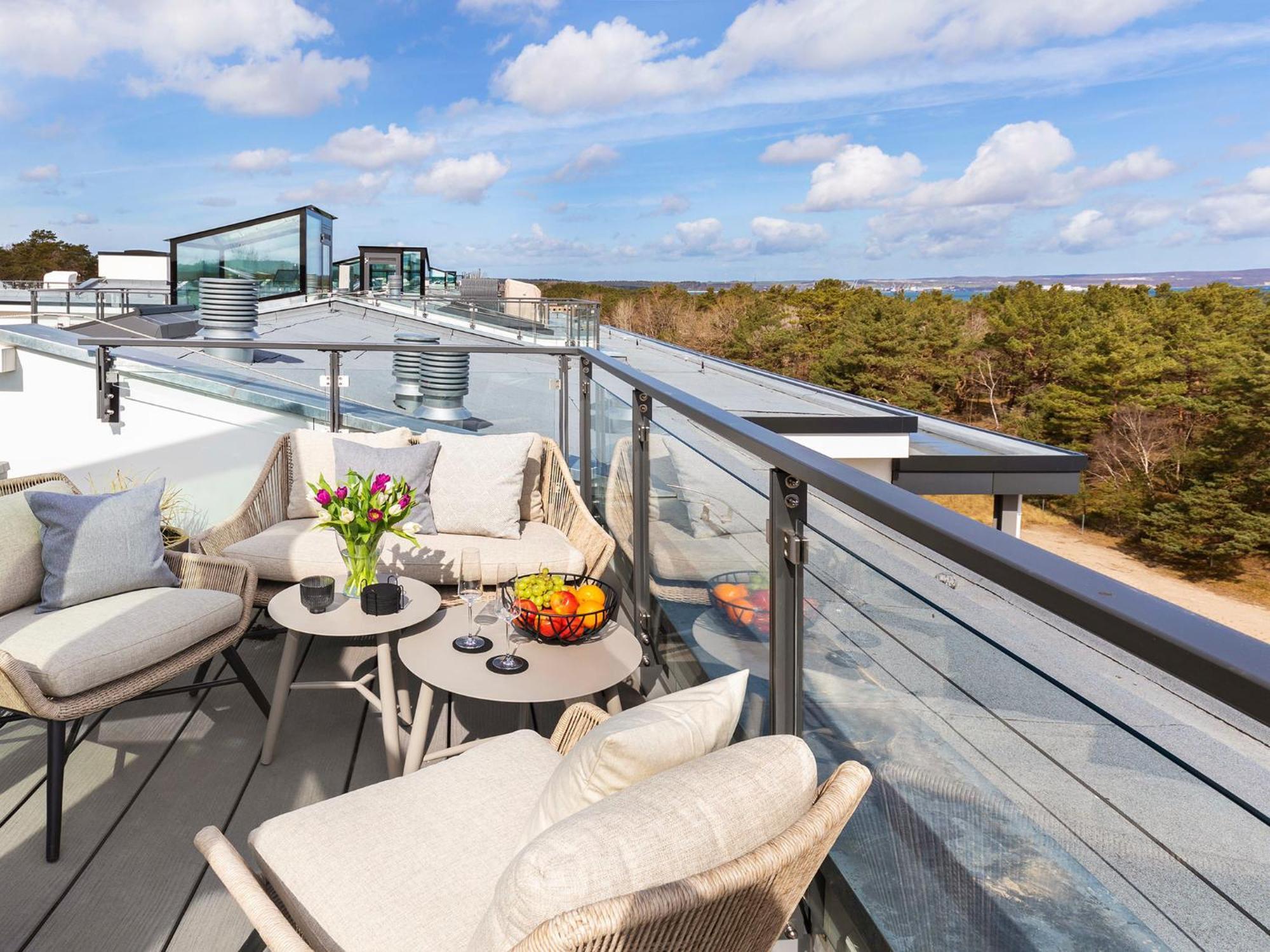 Fewo Prora - Deck54 Dachterrasse Binz Exterior photo